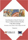 Research paper thumbnail of "Just and Holy War in Early to High Medieval Eastern Orthodoxy: New Perspectives and Approaches"