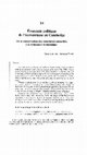 Research paper thumbnail of Économie politique de l’écotourisme au Cambodge : de la conservation des ressources naturelles à la croissance économique