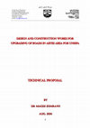 Research paper thumbnail of Technical Proposal for Design And Construction Works for Upgrading of Roads in Abyei Area ‎