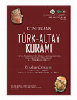 Research paper thumbnail of A.S. Güneri, "Türk-Altay Kuramı" (2015 Çukurova Üniversitesi Konferansı Afişi).