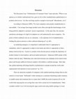 Research paper thumbnail of Globalization of Consumer Tastes by Mark Susor