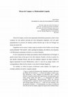 Research paper thumbnail of Álvaro de Campos e a Modernidade Líquida