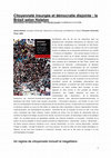 Research paper thumbnail of (2012). Citoyenneté insurgée et démocratie disjointe : le Brésil selon Holston. 10 mars 2012, Poétiquepublique.fr.