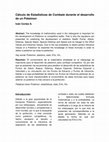 Research paper thumbnail of Cálculo de Estadísticas de Combate durante el desarrollo de un Pokémon