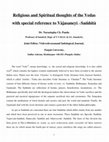 Research paper thumbnail of Research Paper relating to Yajurveda