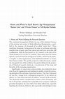 Research paper thumbnail of Walther Sallaberger and Alexander Pruß: Home and Work in Early Bronze Age Mesopotamia: "Ration Lists" and "Private Houses" at Tell Beydar/Nabada (2015)