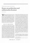 Research paper thumbnail of Rojava im politischen und militärischen Kontext