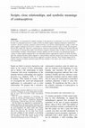 Research paper thumbnail of Scripts, close relationships, and symbolic meanings of contraceptives