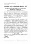 Research paper thumbnail of Modelling and Control of a Robotic Arm Using Artificial Neural Network