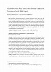 Research paper thumbnail of Ahmed Cevdet Paşa’nın Tefsir İlmine Katkısı ve Tercüme-i Şerife Adlı Eseri