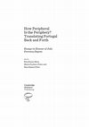 Research paper thumbnail of Translation on the semiperiphery: Portugal as cultural intermediary in the transportation of knowledge