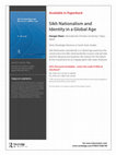 Research paper thumbnail of Sikh Nationalism and Identity in a Global Age