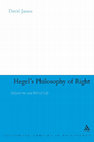 Research paper thumbnail of David James-Hegel’s Philosophy of Right_ Subjectivity and Ethical Life (2007)