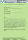 Research paper thumbnail of Project Management, Strategic Management and Sustainable Development: a Review of the Literature