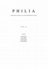 Research paper thumbnail of Philia 1 (2015)