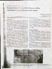 Research paper thumbnail of Knowing When to Clear the Fields: Manicarius vitellinus and the Timing of Agricultural Activities in northern Coclé province, Panama.