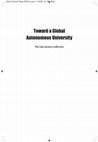 Research paper thumbnail of Toward a Global Autonomous University