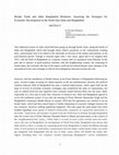 Research paper thumbnail of Border Trade and India Bangladesh Relations - Assessing the Strategies for Economic Development in North East India and Bangladesh