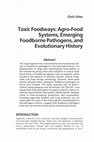 Research paper thumbnail of Toxic Foodways: Agro-Food Systems, Emerging Foodborne Pathogens, and Evolutionary History