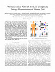 Research paper thumbnail of Wireless Sensor Network for Low-Complexity Entropy Determination of Human Gait