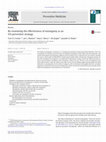 Research paper thumbnail of Re-examining the Effectiveness of Monogamy as an STI-preventative strategy