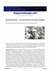 Research paper thumbnail of J. Rennes, D. Zerbib, J. Lévy, "Jacques Rancière, les territoires de la pensée partagée", Espaces temps, janv. 2007.