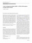 Research paper thumbnail of A (not so) dangerous method: pXRF vs. EPMA-WDS analyses of copper-based artefacts