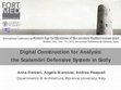 Research paper thumbnail of Digital construction for analysis:  the Scalambri defensive system in Sicily.