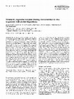 Research paper thumbnail of Striatal D2 dopamine receptor binding characteristics in vivo in patients with alcohol dependence