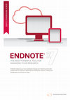 Research paper thumbnail of EndNote X7 QUICK REFERENCE CARD