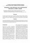 Research paper thumbnail of Omeopatia e acqua informata: prove sperimentali di laboratorio su cellule e animali