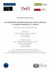 Research paper thumbnail of LES HISTORIENS FRAGMENTAIRES DE LANGUE GRECQUE À L’ÉPOQUE IMPÉRIALE ET TARDIVE Université de Nantes, 26-28 novembre 2015