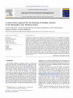 Research paper thumbnail of A multi-criteria approach for the dumping of dredged material in the Thermaikos Gulf, Northern Greece