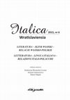 Research paper thumbnail of Letteratura - lingua italiana - relazioni italo-polacche, Italica Wratislaviensia, Vol. 6