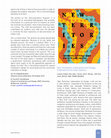 Research paper thumbnail of Review of New Territories: Laboratories for Design, Craft and Art in Latin America