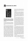 Research paper thumbnail of Reseña/review: X. Company; M. Villalta; I. Puig: El rol de lo hispano en la pintura mediterránea de los siglos XV y XVI. Lleida, 2009. Publicada en Ars Longa, 20, 2011, pp. 272-273.