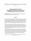 Research paper thumbnail of Tiptoeing through the trophics: geographic variation in carnivoran locomotor ecomorphology in relation to environment