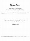 Research paper thumbnail of Hyaenodontidae (Creodonta, Mammalia) from the early Eocene Four Mile Fauna and their biostratigraphic implications