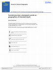 Research paper thumbnail of [2015 open access] Suicidal journeys: attempted suicide as geographies of intended death