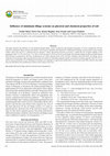 Research paper thumbnail of Influence of minimum tillage systems on physical and chemical properties of soil