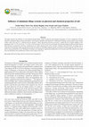 Research paper thumbnail of Influence of minimum tillage systems on physical and chemical properties of soil