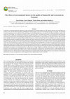 Research paper thumbnail of The effects of environmental factors on the quality of human life and ecosystems in Romania