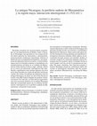 Research paper thumbnail of La antigua Nicaragua, la periferia sudeste de Mesoamerica y la region maya: Interaccion interregional (1-1522 d.C.)