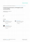 Research paper thumbnail of Corporate governance convergence and sustainability