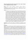 Research paper thumbnail of MICROMETEOROLOGICAL AND SAP FLOW MEASUREMENT OF WATER VAPOUR EXCHANGES IN OLIVE: SCALING UP FROM CANOPY TO ORCHARD