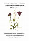 Research paper thumbnail of Macrophytes distribution pattern along a low human impact river in Mediterranean area