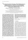 Research paper thumbnail of [REVIEW] Learning from the Eco-Toxicology of Fire-Fighting Foams in Aquatic Organisms: Altered Eco-Toxicity of Sodium Alkyl Sulfonates on Green Paramecia and Medaka Fish Maintained in Different Waters