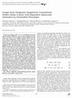 Research paper thumbnail of Fungal Auxin Antagonist Hypaphorine Competitively Inhibits Indole-3-acetic Acid-Dependent Superoxide Generation by Horseradish Peroxidase