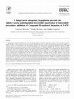 Research paper thumbnail of A fungal auxin antagonist, hypaphorine prevents the indole-3-acetic acid-dependent irreversible inactivation of horseradish peroxidase: inhibition of Compound III-mediated formation of P-670