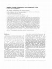 Research paper thumbnail of Inhibition of Anodic Galvanotaxis of Green Paramecia by T-Type Calcium Channel Inhibitors